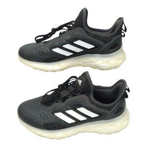 Adidas Web Boost Running Shoe Womens  Size 7 Sneakers HP3324 Black Leopard